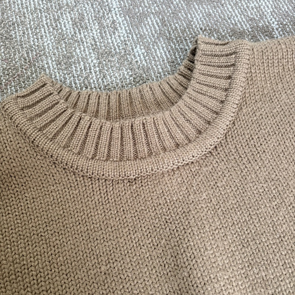 Vintage Gap Clothing Co Shetland Wool Sweater green  Made in England Men Small S - Picture 6 of 7